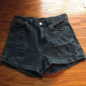 American Eagle High Waisted Jean Short